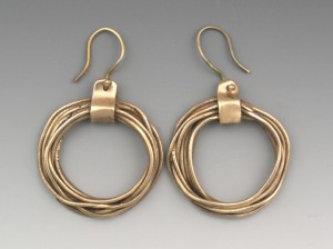 Wire earrings