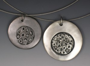 White Satin next to steel